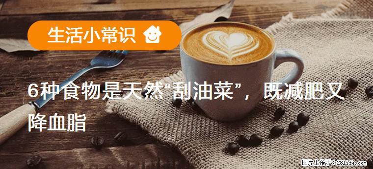 【生活小常识】6种食物是天然“刮油菜”，既减肥又降血脂 - 宣城生活资讯 - 宣城28生活网 xuancheng.28life.com